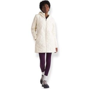 The North Face ✘ NWT Tamburello Lightweight Parka Hooded Zip Jacket White, XS